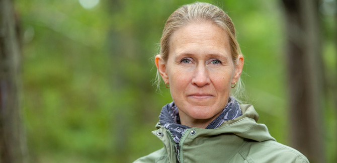 Louise Karlberg, chef skog och jordbruk, Naturskyddsföreningen. Foto: Press